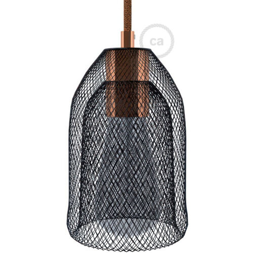 Creative Cables - Ghostbell Cage D'abat-Jour En Métal Avec Kit De Fixation Pour Lampe E27