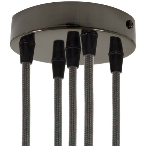 Kit Rosone Cilindrico In Metallo à 5 Fori