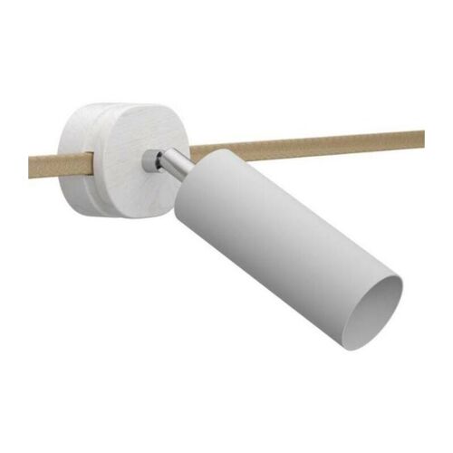 Creative Cables - Creative-cables Filè Spot Avec Abat-jour Tub-e14 Blanc - Rlcat32spot