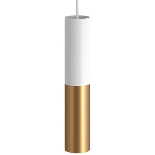 Creative Cables - Tub-e14, Double Tube Métallique Pour Spot Avec Douille Double E14