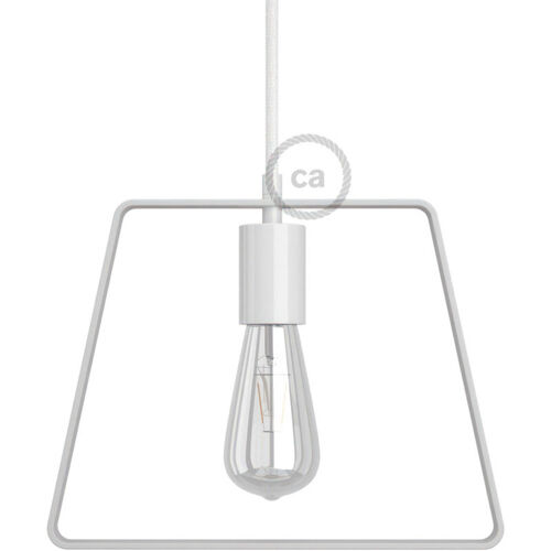 Creative Cables - Abat-jour En Métal DuedÃ¬ Base Avec Cache Lampe En Métal Et Douille E27