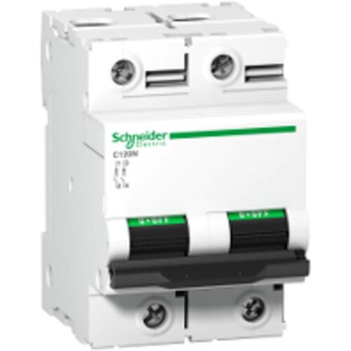 Schneider Electric - Disjoncteur C120n 2 Pôles 125a Courbe D 10 Ka Schneider A9n18385