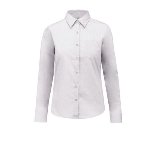 Chemise Manches Longues Pour Femme Kariban Blanc S