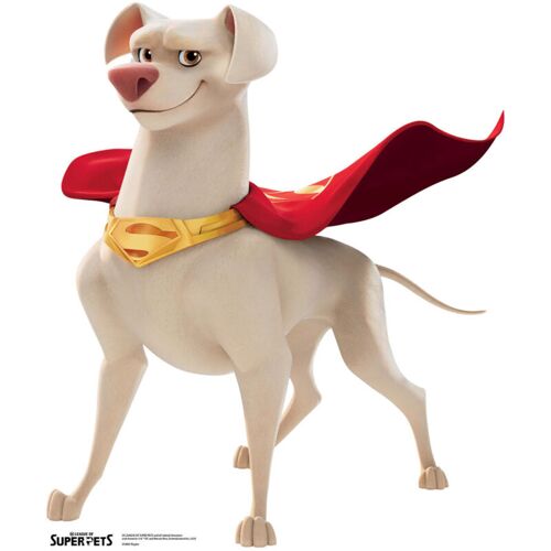 Star Cutouts - Figurine En Carton Superman's Dog - Krypto Le Superchien - Krypto Et Les Super-animaux - Haut 87 Cm