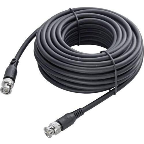 Sy-4714552 Vidéo Rallonge [1x Bnc Mâle - 1x Bnc Mâle] 10.00 M Noir - Sygonix