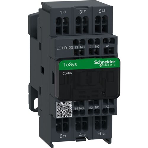Schneider Electric - Lc1d123b7 Schneider - Contacteur Moteur Triphasé - 3no - 12a - Bobine 24vca - Auto - Tesys Lc1d12