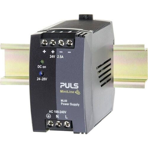 Puls - Alimentation Rail Din Miniline Ml60.242 28 V/dc 2.5 à 60 W 1 X