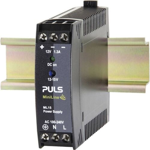 Puls - Alimentation Rail Din Miniline Ml15.121 15 V/dc 1.3 à 15 W 1 X S99254