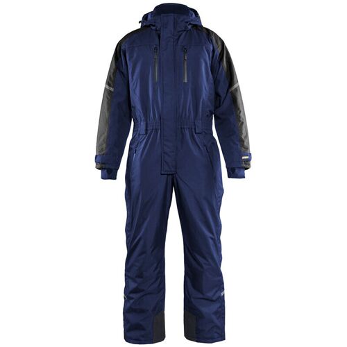 Blaklader - Combinaison De Travail Manches Longues à Capuche Hiver 6785 - Marine/noir 48