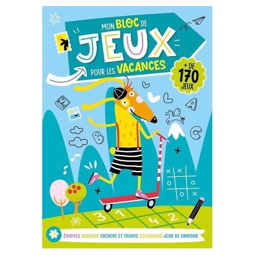Mon Bloc De Jeux Pour Les Vacances - + De 170 Jeux
