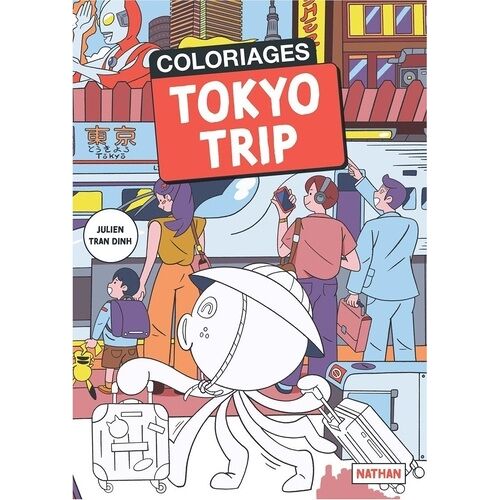 Coloriages Tokyo Trip