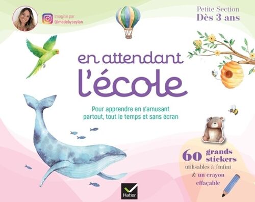 En Attendant L'école - Ps - Une Valisette Pour Apprendre En M'amusant Partout, Tout Le Temps Et Sans Écran