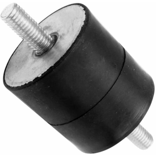 Cyclingcolors - Silent Bloc Caoutchouc Compatible As Motor As Motor As21-ah8, As21-165, As26-ah8 Tampon Male, 25x25mm M6x12mm M6x12mm