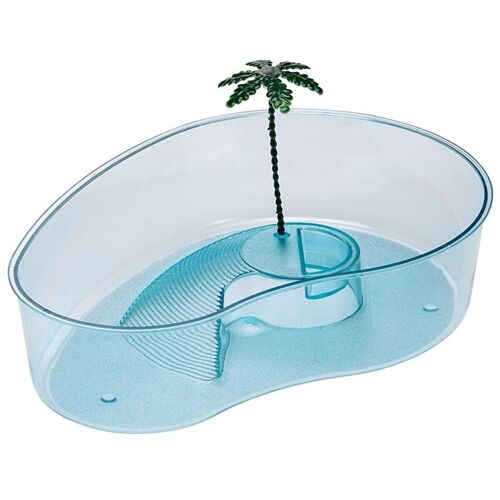 Arricot Bac En Plastique Pour Petites Tortues. Variante Arricot - Misure: 31 X 22 X H 7.5 Cm - - Ferplast