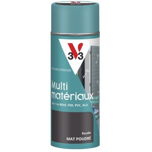 Peinture aérosol multi-matériaux DP rouille poudré 400 ML
