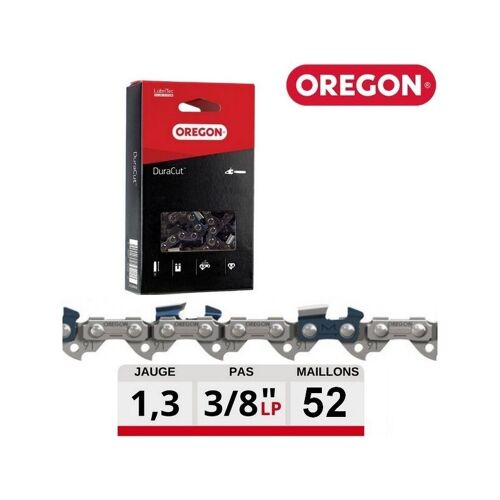 Oregon - Chaîne De Tronçonneuse M91vxl052e Pas : 3/8' Jauge : 1.3 Maillons : 52 - Duracutâ¿¢