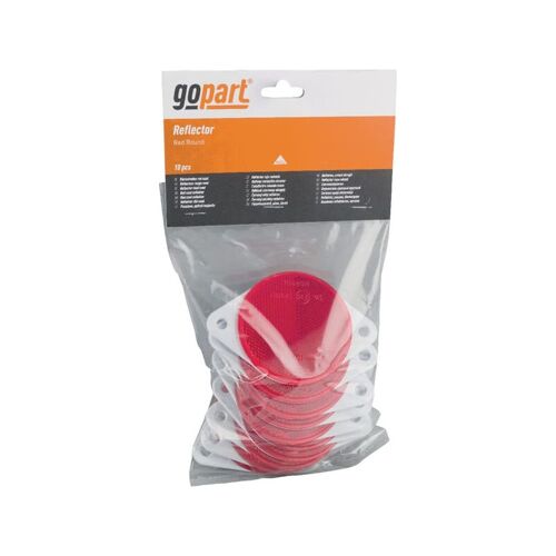 Catadioptre Rond Rouge Diamètre 75mm à Visser Gopart La75018