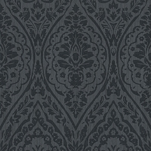 A.s.creations - Papier Peint 961959 Bricoflor 2 - Noir, Gris