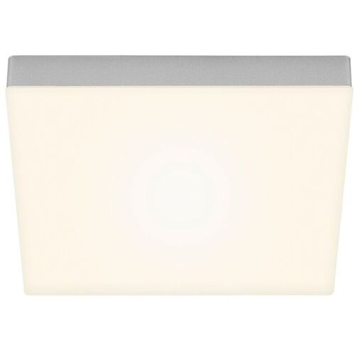 Briloner - Plafonnier Led Leuchten Flame, 21 W, 2000 Lm, Ip20, Couleur Argent, Métal-Plastique, 28,7 X 28,7 X 3,6 Cm