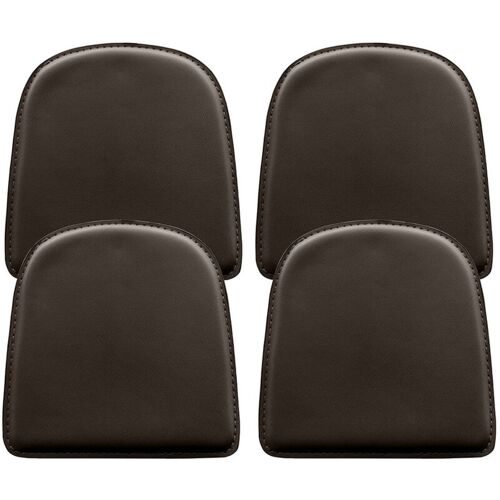 Pack X4 Coussin Magnétique Pour Chaise - Polyuréthane - Stylix Marron