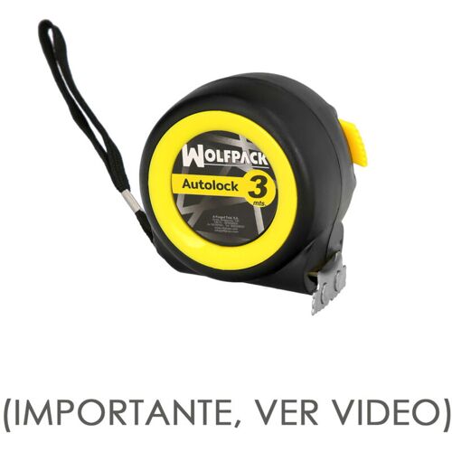 Flexomètre Autolock Avec Frein Automatique 3 Mètres Ruban 16 Mm. Magnétique