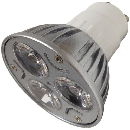 Paire D'ampoules Spot 3 Led 3w Connecteur Gu10 Blanc Pur Power Led Home
