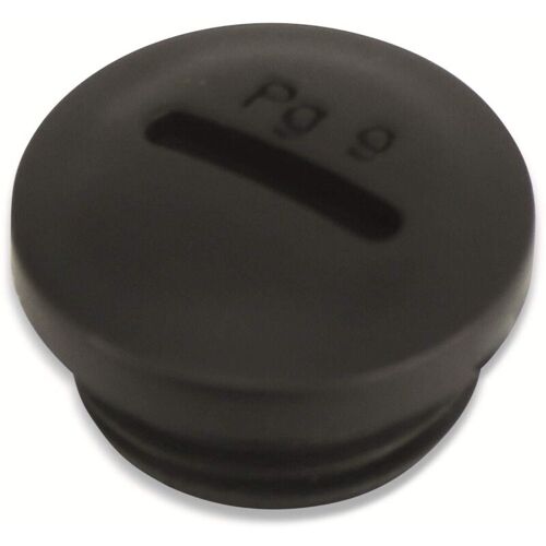 Bouchon Fileté Kss, Pg, Pg-9, Noir