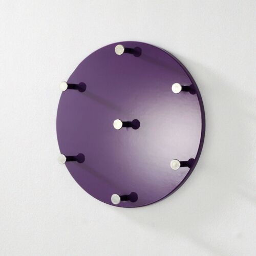 M&s - Portemanteau Enfant Rond 35 Cm Violet - Ayollee