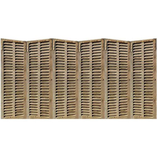 M&s - Sticker Tête De Lit 160x83cm Motif Les Persiennes