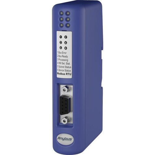 Ab7010 Modbus-rtu Convertisseur Sériel Rs-232, Rs-422, Rs-485, Sub-d9 à Séparation Galvanique 24 V/dc 1 Pc(s) A411492 - Anybus
