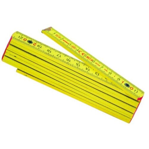 Mètre Pliant Metrica 22040 ¿ Modèle De Poche En Bois 1 M