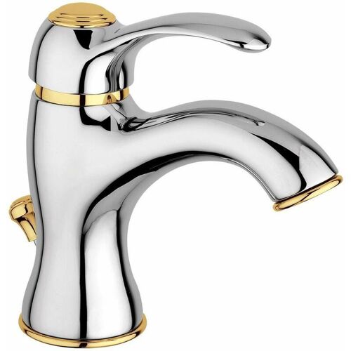 Paffoni - Mitigeur Lavabo Chrome-or Avec Vidage 1'1/4 Flavia Fa075co Chromè-or - Flavia
