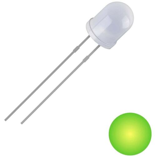 2111o164 Led Jaune-Vert Rond 3 Mm 700 Mcd 30 ° 20 Ma 2 V S620732 - Quadrios