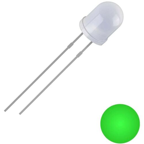 2111o163 Led Vert Rond 3 Mm 2500 Mcd 30 ° 20 Ma 3 V S620712 - Quadrios