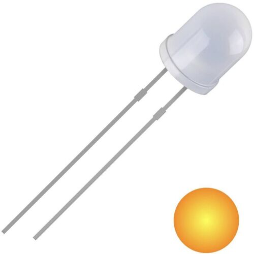 Quadrios 2111o171 Led Jaune Rond 5 Mm 700 Mcd 30 ° 20 Ma 2 V S620952
