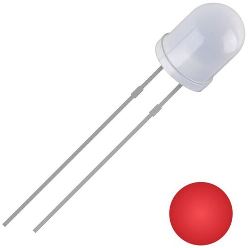 2111o172 Led Rouge Rond 5 Mm 700 Mcd 30 ° 20 Ma 2 V S620922 - Quadrios