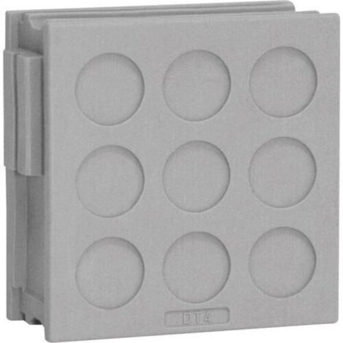 Icotek - Passe-câbles Dt 4 41530 Max. Des Bornes 9.5 Mm Elastomère Gris 1 Pc(s)
