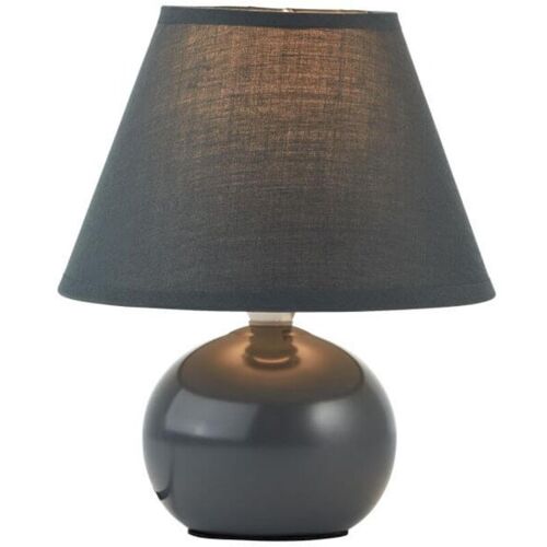 Lampe De Table Primo Gris Foncé 1x D45, E14, 40w, Adapté Aux Lampes À Suspension (Non Inclus) Échelle À ++ À E Avec Interrupteur À Cordon - Brilliant