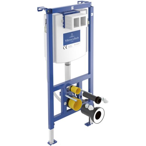 Viconnect - Bâti-support Pour Wc Suspendu, Hauteur 112 Cm, Avec Réservoir Encastré 92242700 - Villeroy&boch