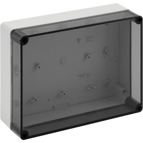 Coffret D'Installation Spelsberg Tk Ps 2518-8f-t 11151101 Gris Clair (ral 7035) 254 X 180 X 84 Polycarbonate, Polystyrène Expansé (eps) 1 Pc(s) S27064