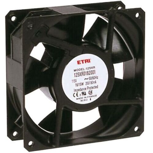 Ecofit 125xr0182000 Ventilateur Axial 115 V/ac 2640 L/min (l X L X H) 119 X 119 X 38.9 Mm Q60878