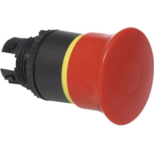 L22dr01 Bouton D'Arrêt D'Urgence Collerette Plastique, Noir Ip69k 1 Pc(s) D79383 - Baco