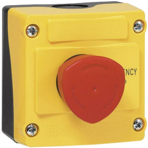 Lbx10410 Bouton D'Arrêt D'Urgence, Bouton Champignon En Boîtier 240 V/ac 2.5 à 1 Nf (r) Ip66 1 Pc(s) - Baco