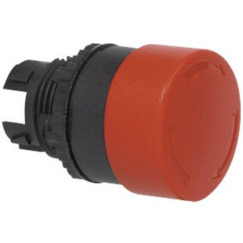 Bal22el10 L22el10 Bouton Champignon Collerette Plastique, Noir Rouge Décrochage Par Rotation 1 Pc(s) - Baco
