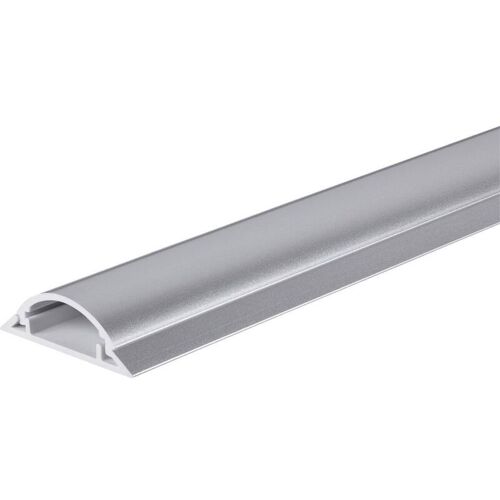 Tru Components Protège-câbles 1572569 Pvc Argent Nombre De Canaux: 1 1000 Mm Contenu: 1 M