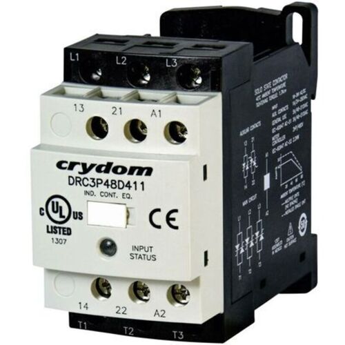 Drc3p48d400r Contacteur Moteur 24 V/dc, 24 V/ac 4.8 à 1 Pc(s) V030611 - Crydom