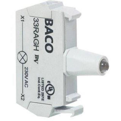 Baco 33rarl élément Led Rouge 12 V/dc, 24 V/dc 1 Pc(s) W70391