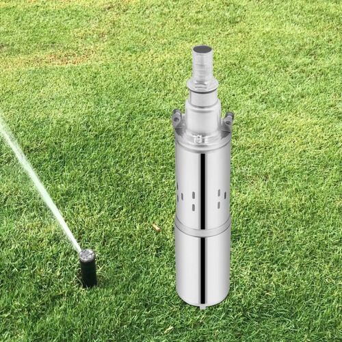 24v Dc 200w Pompe Submersible à énergie Solaire Pompe à Eau Pompe à Puits Profond 16l / Min
