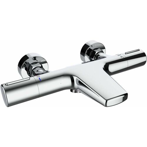 Robinet De Baignoire Cascade Avec Thermostat, Mitigeur De Bain Douche Avec 2 Fonctions, Robinet De Douche Thermostatique à 38°c Pour sélle De Bains, Robinet De Douche En Laiton Durable, Chromé - Onece