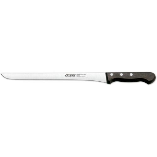 Couteau À Jambon Arcos Palisénder 272300 En Acier Inoxydable Nitrum Et Mango En Bois De Rose Avec Lame De 27,5 Cm Et Lame De Couverture.